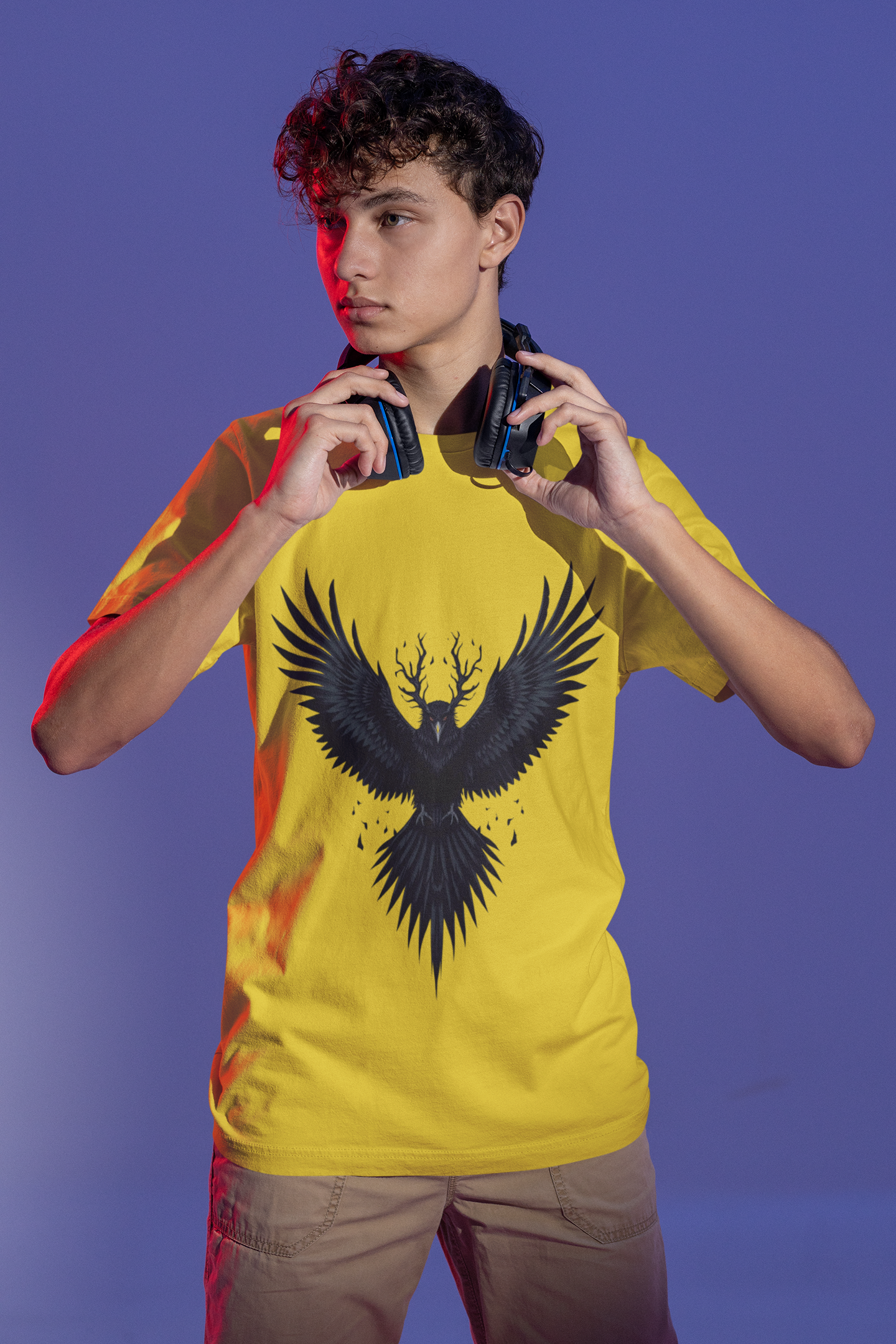 Dark Raven – Mystic Black Bird T-Shirt