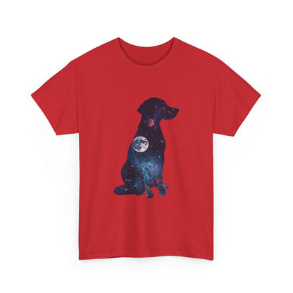 Dog Silhouette – Feminine Minimal T-Shirt