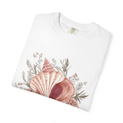 Ocean Bloom – Floral Ocean Aesthetic T-Shirt