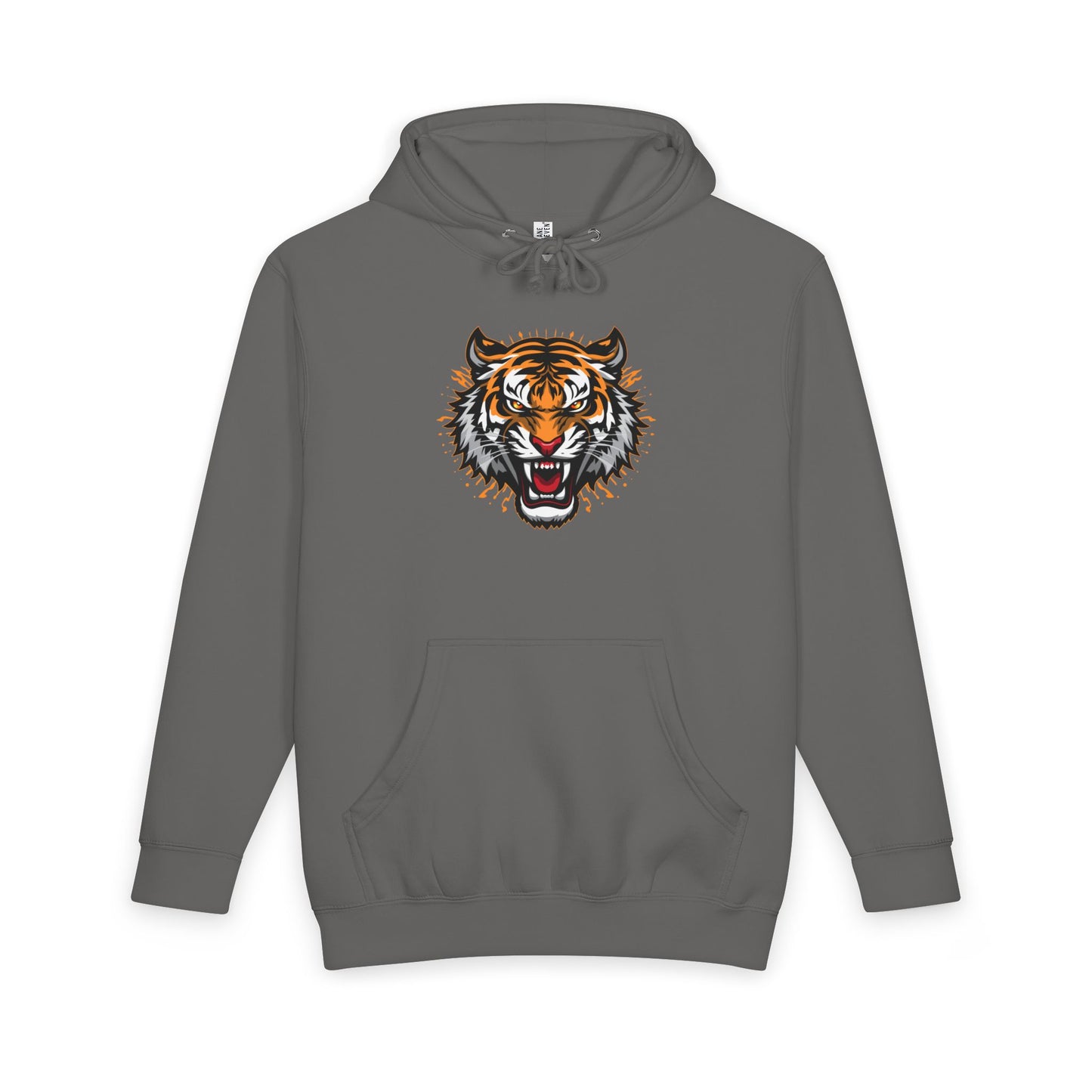 Wild Tiger Head Men's Hoodie
