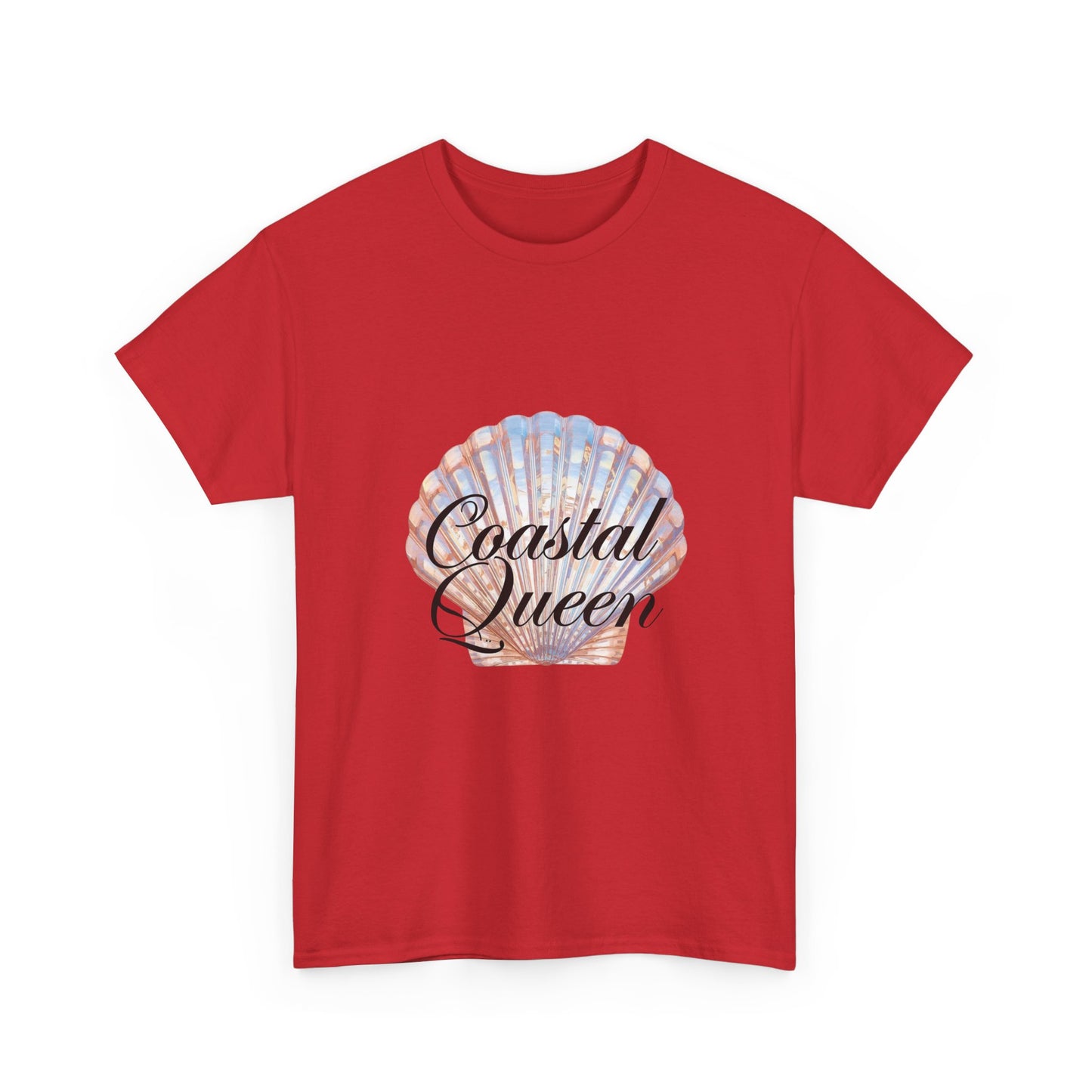 Coastal Queen – Bold Ocean Power T-Shirt