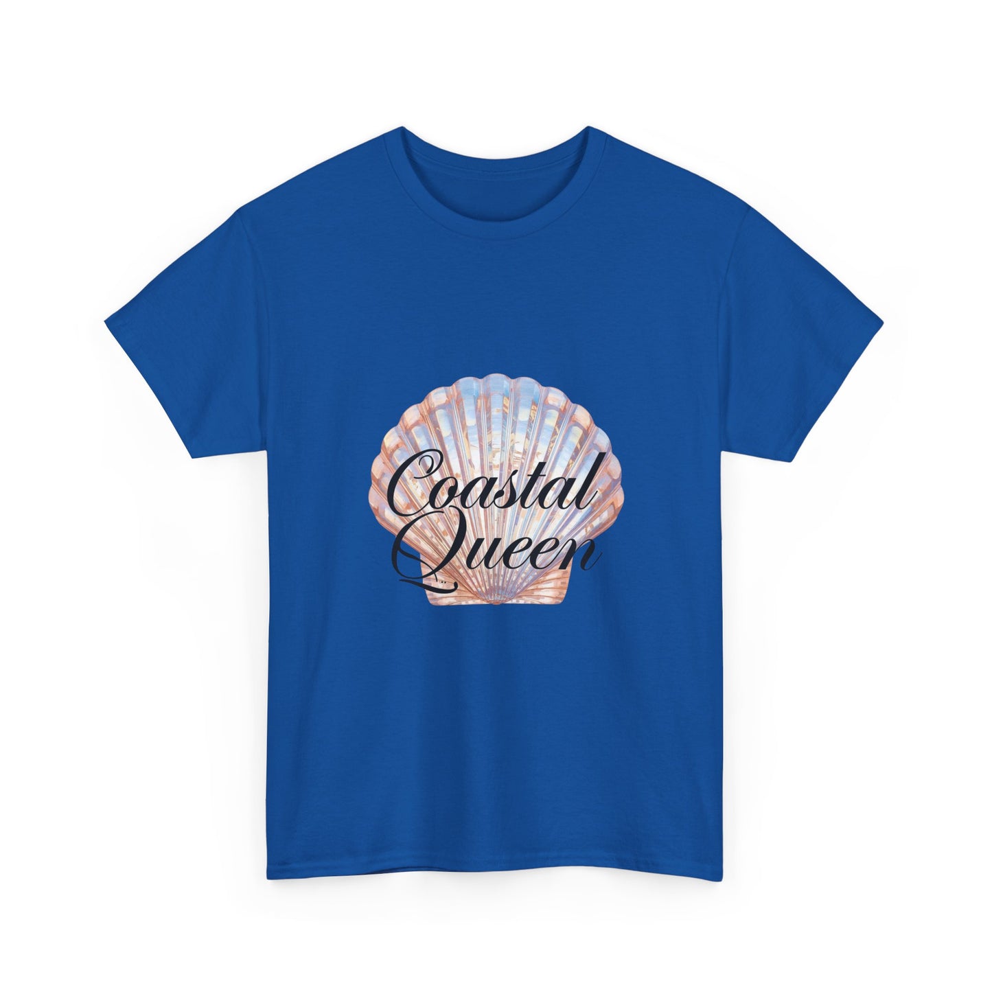 Coastal Queen – Bold Ocean Power T-Shirt