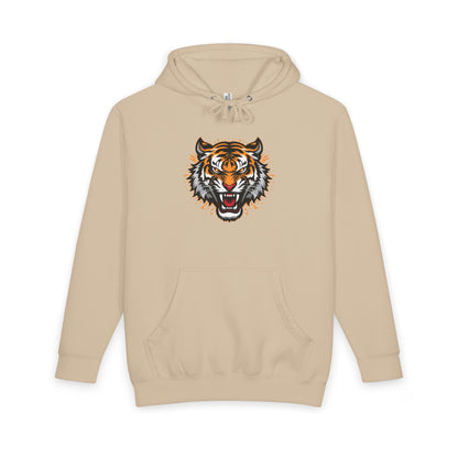 Wild Tiger Head Men's Hoodie