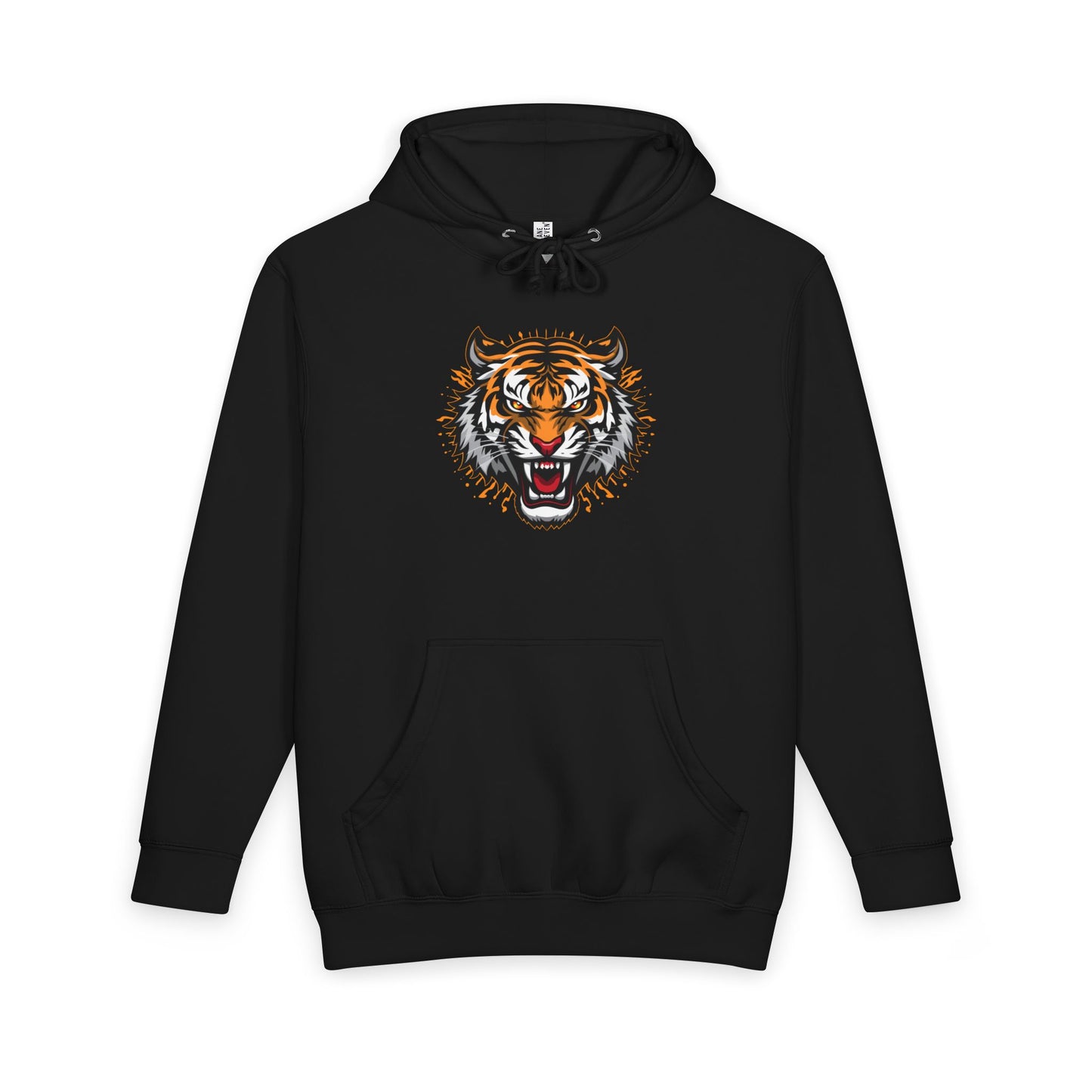 Wild Tiger Head Men's Hoodie