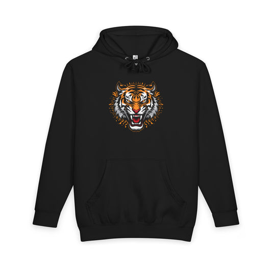 Wild Tiger Head Men's Hoodie