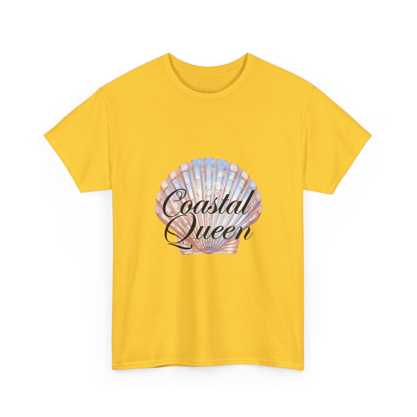 Coastal Queen – Bold Ocean Power T-Shirt