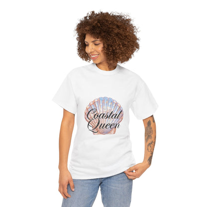 Coastal Queen – Bold Ocean Power T-Shirt