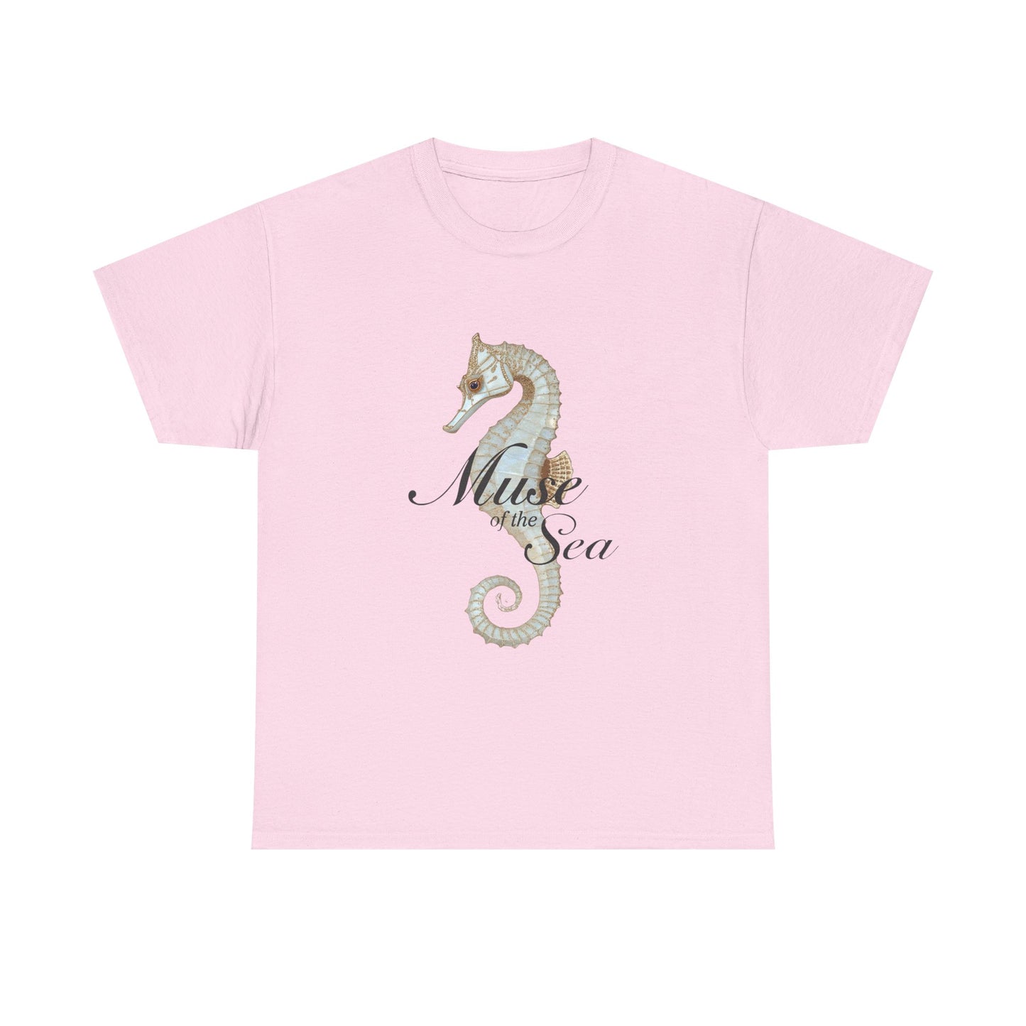 Muse of the Sea – Elegant Ocean Goddess T-Shirt