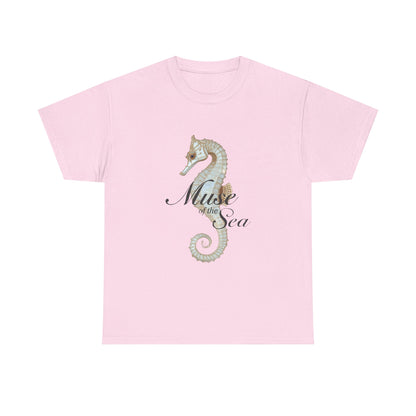 Muse of the Sea – Elegant Ocean Goddess T-Shirt
