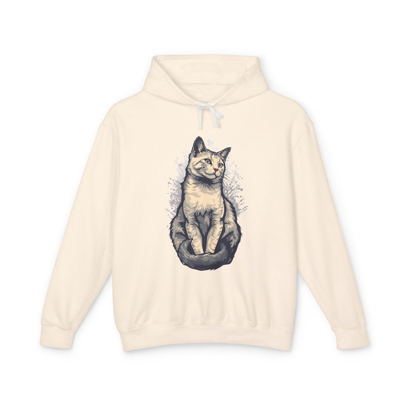 Cat Graphic – Feminine Cozy Sweatshirt