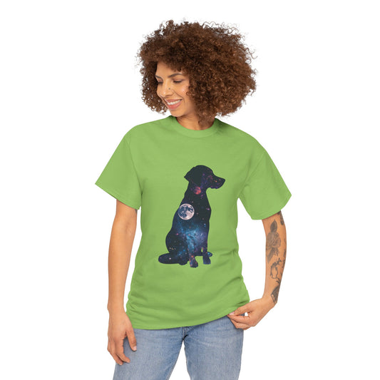 Dog Silhouette – Feminine Minimal T-Shirt