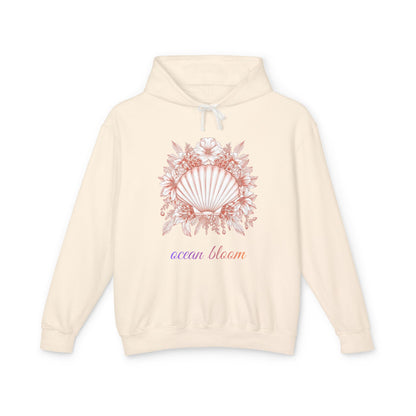 Ocean Bloom – Cozy Coastal Sweatshirt for Women