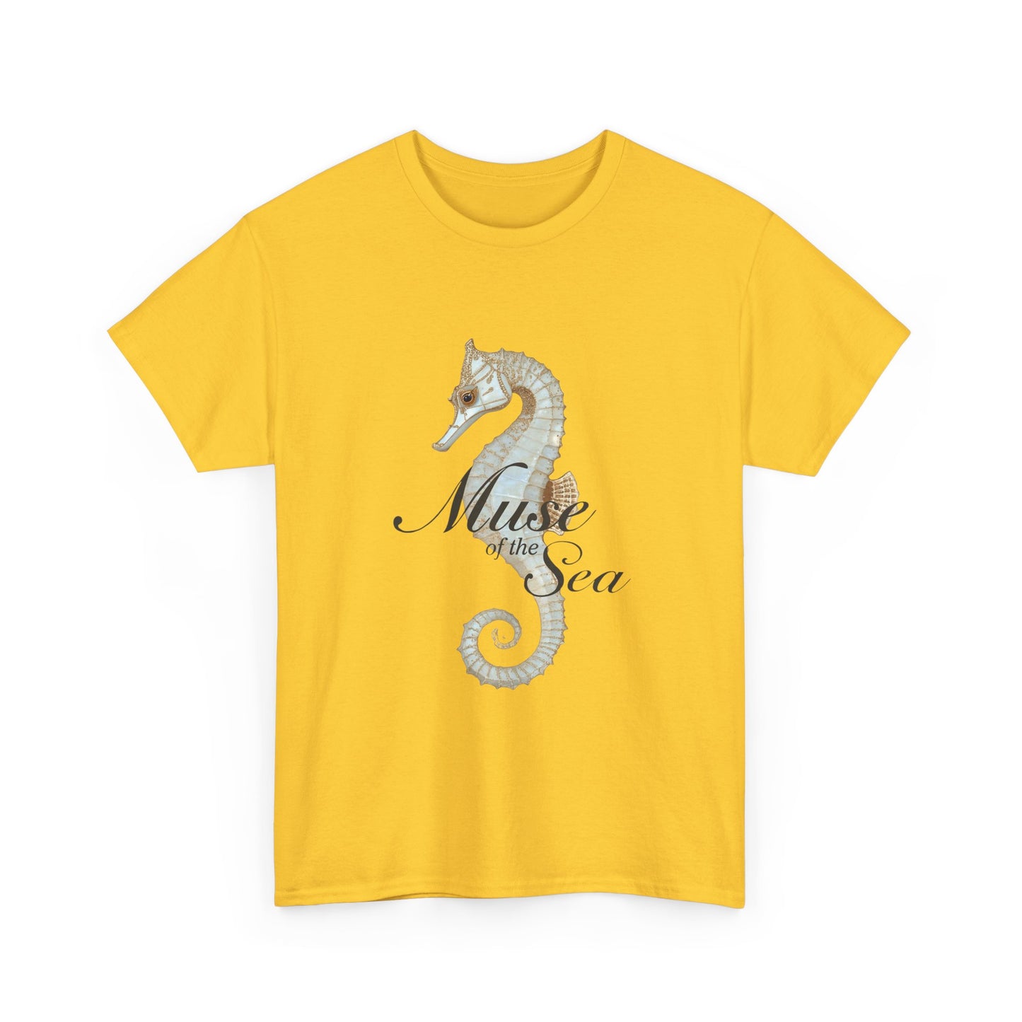 Muse of the Sea – Elegant Ocean Goddess T-Shirt