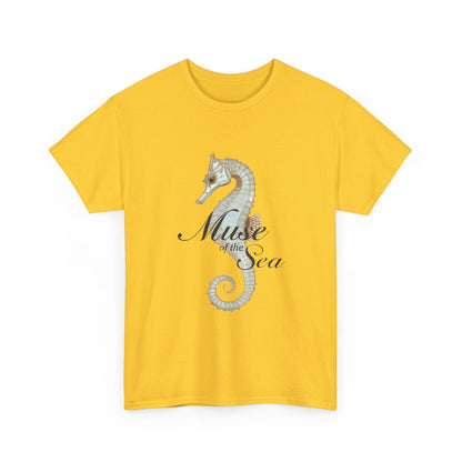 Muse of the Sea – Elegant Ocean Goddess T-Shirt