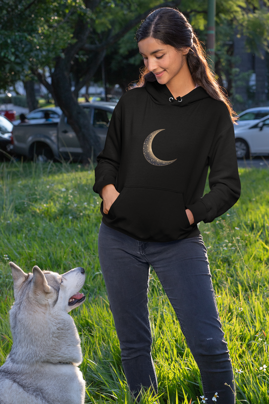 Starry Night Moon Hoodie