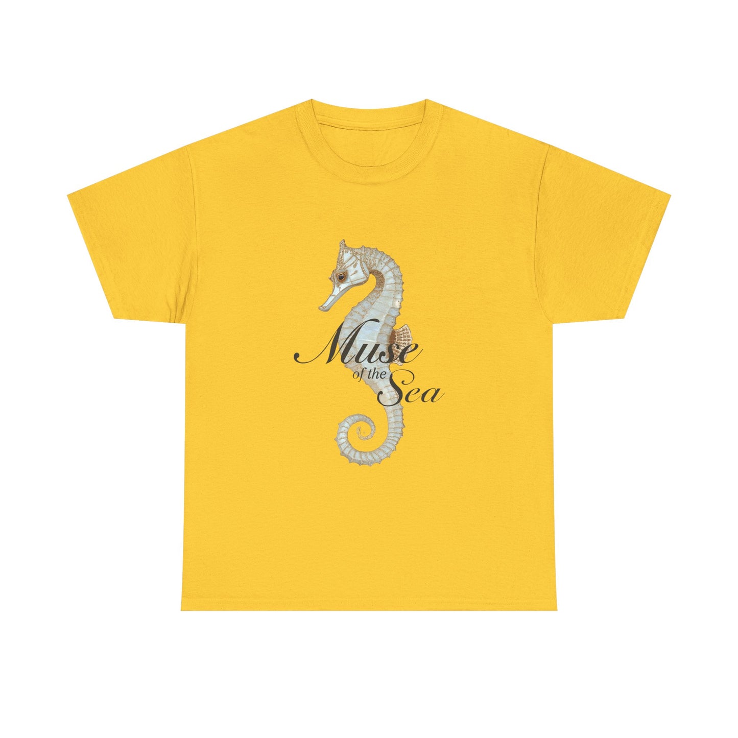 Muse of the Sea – Elegant Ocean Goddess T-Shirt
