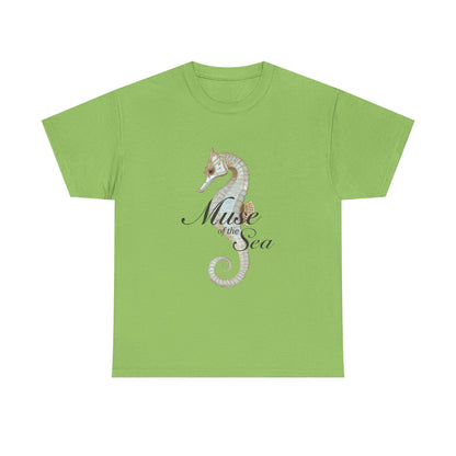 Muse of the Sea – Elegant Ocean Goddess T-Shirt