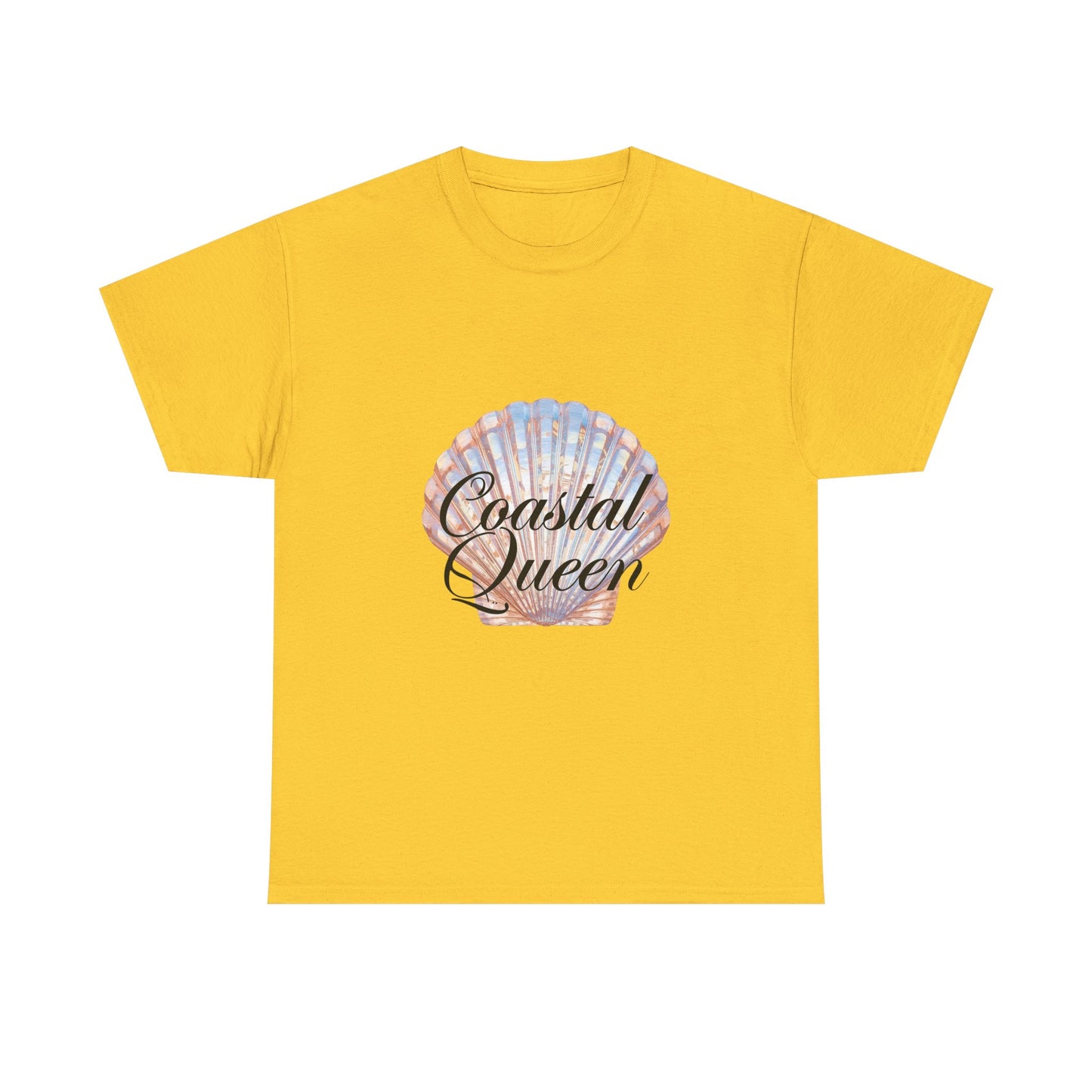 Coastal Queen – Bold Ocean Power T-Shirt
