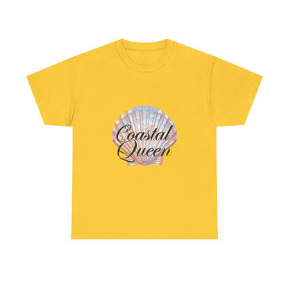 Coastal Queen – Bold Ocean Power T-Shirt