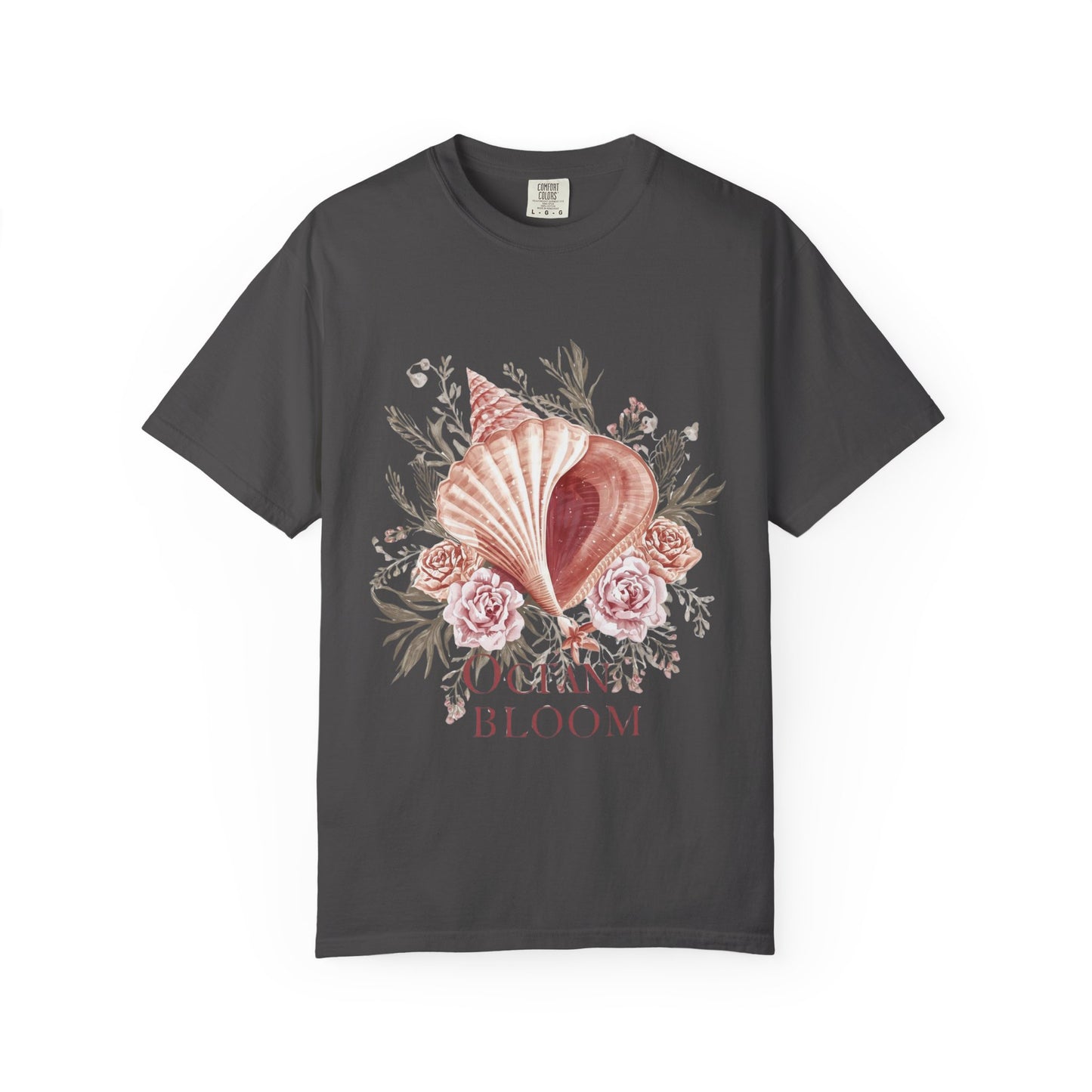 Ocean Bloom – Floral Ocean Aesthetic T-Shirt