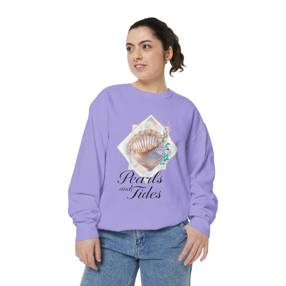 Pearls and Tides – Elegant Ocean Luxury T-Shirt