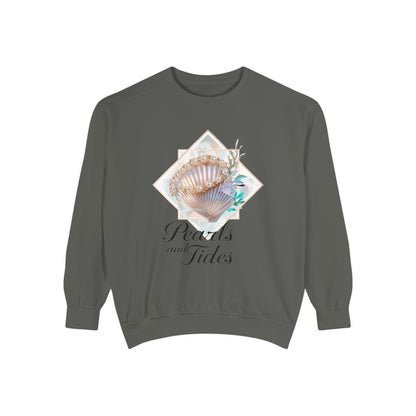Pearls and Tides – Elegant Ocean Luxury T-Shirt