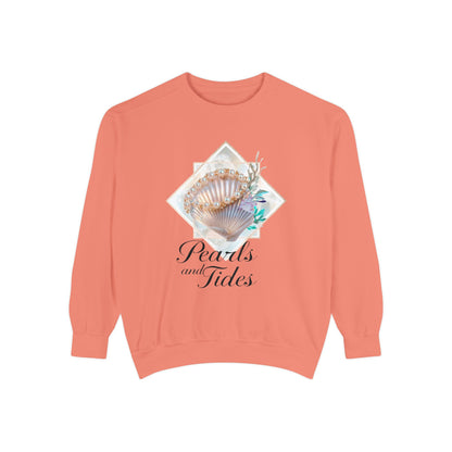 Pearls and Tides – Elegant Ocean Luxury T-Shirt