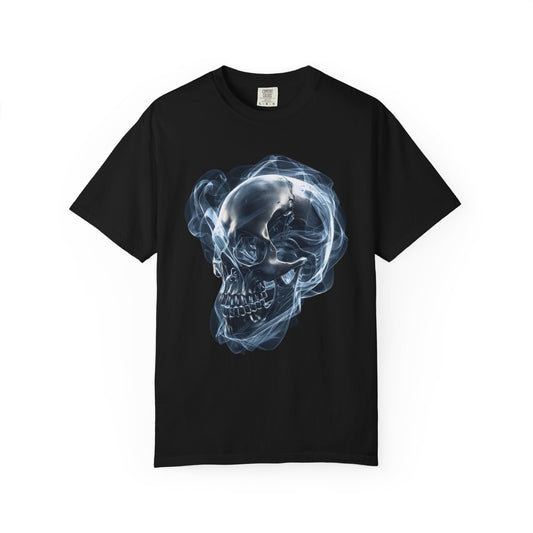 Smoky Skull Graphic T-Shirt