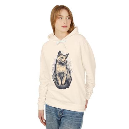 Cat Graphic – Feminine Cozy Sweatshirt