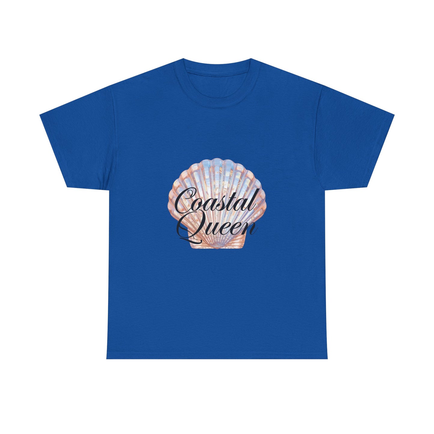 Coastal Queen – Bold Ocean Power T-Shirt
