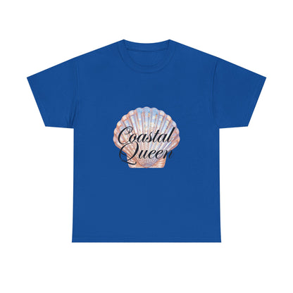 Coastal Queen – Bold Ocean Power T-Shirt