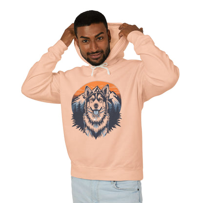 Wild Spirit Wolf – Mountain Sunset Hoodie