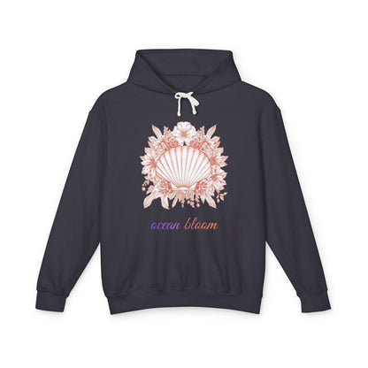 Ocean Bloom – Cozy Coastal Sweatshirt for Women
