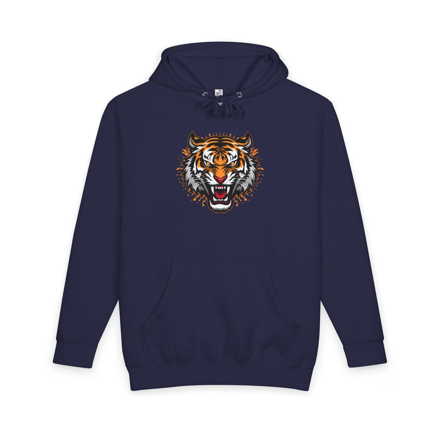 Wild Tiger Head Men's Hoodie
