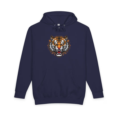 Wild Tiger Head Men's Hoodie