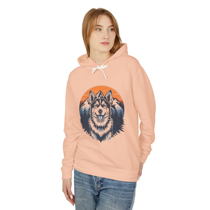 Wild Spirit Wolf – Mountain Sunset Hoodie