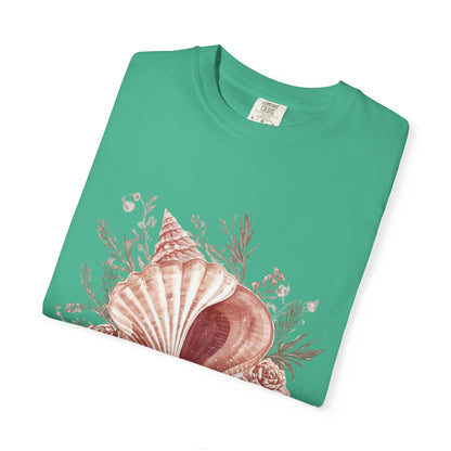 Ocean Bloom – Floral Ocean Aesthetic T-Shirt