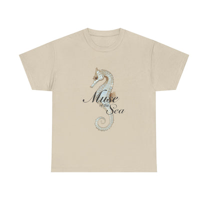 Muse of the Sea – Elegant Ocean Goddess T-Shirt