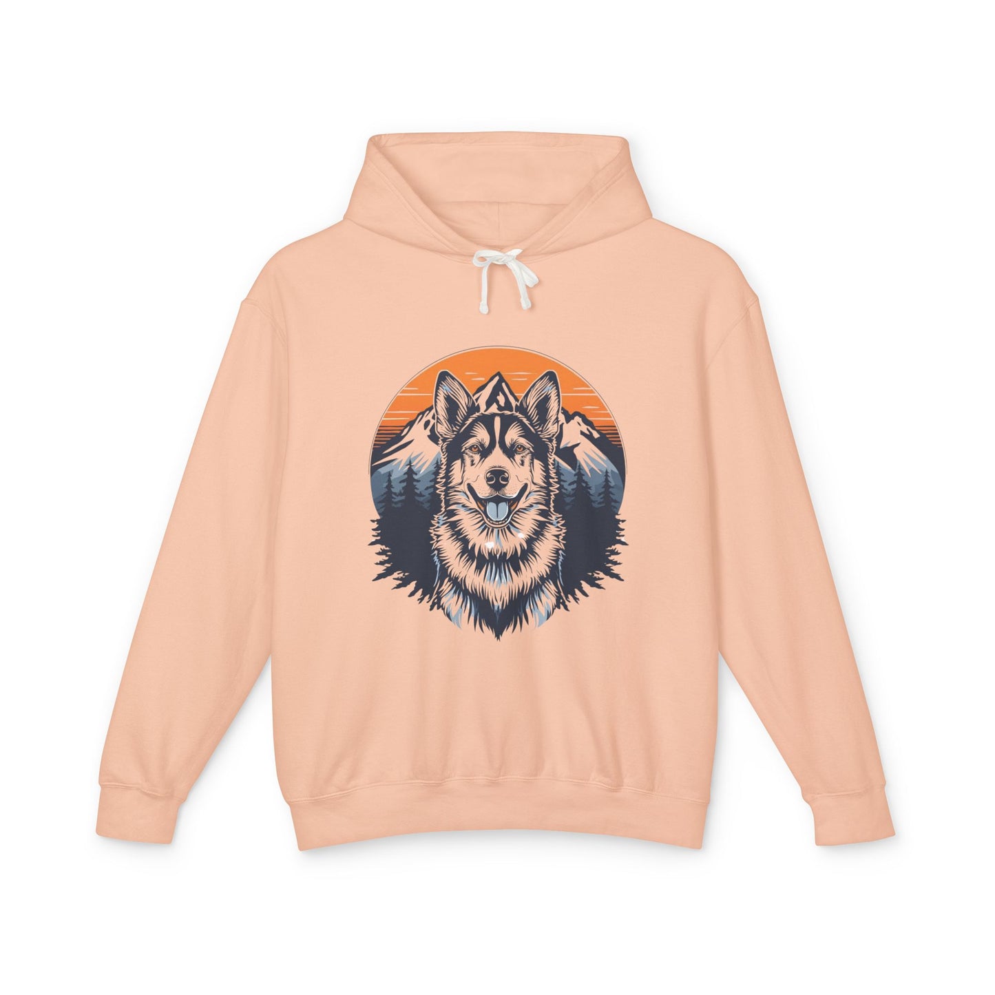 Wild Spirit Wolf – Mountain Sunset Hoodie