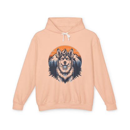 Wild Spirit Wolf – Mountain Sunset Hoodie