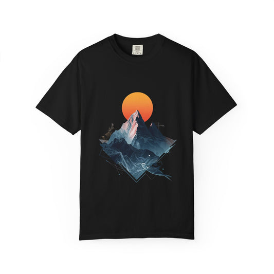 Mountain Sunset Graphic T-Shirt