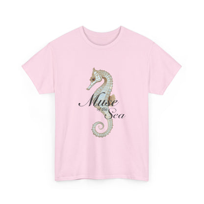 Muse of the Sea – Elegant Ocean Goddess T-Shirt