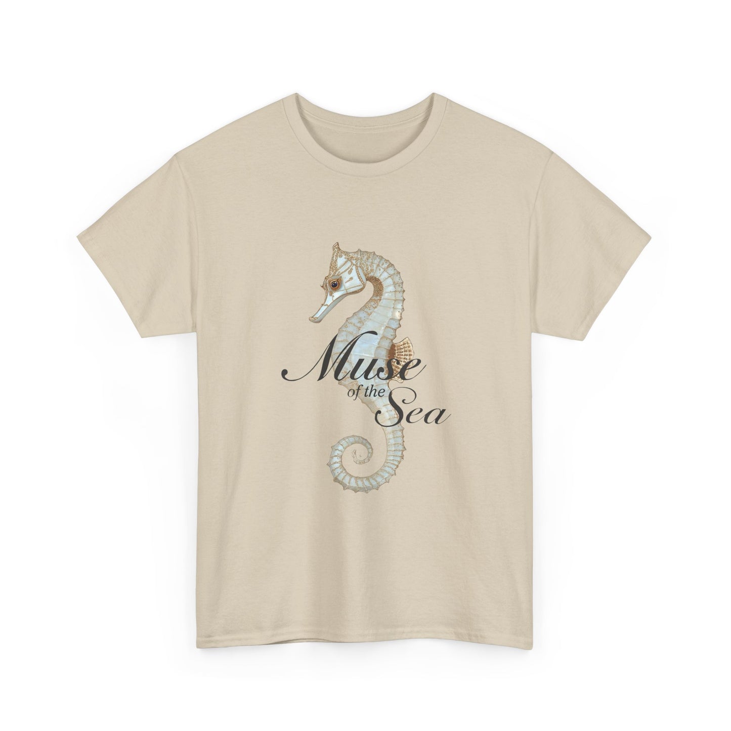 Muse of the Sea – Elegant Ocean Goddess T-Shirt