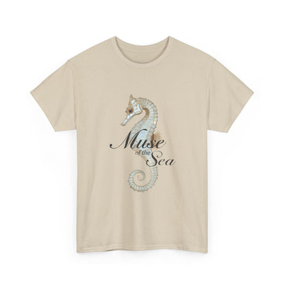 Muse of the Sea – Elegant Ocean Goddess T-Shirt