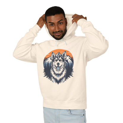 Wild Spirit Wolf – Mountain Sunset Hoodie