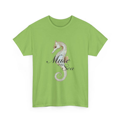 Muse of the Sea – Elegant Ocean Goddess T-Shirt