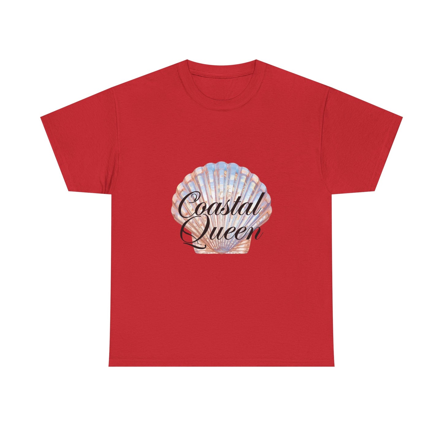 Coastal Queen – Bold Ocean Power T-Shirt