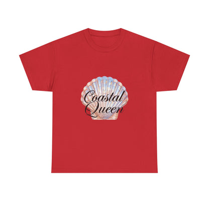 Coastal Queen – Bold Ocean Power T-Shirt