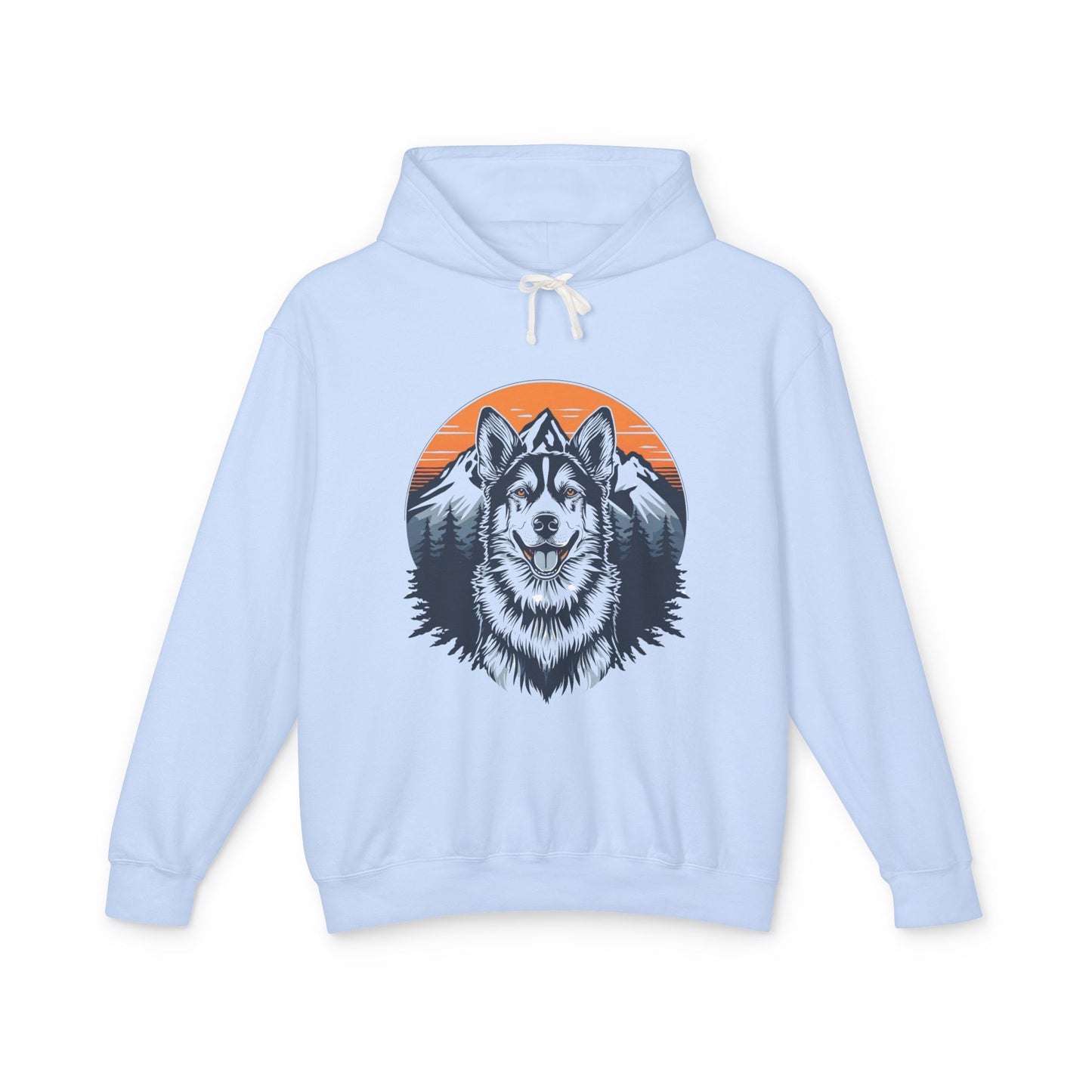 Wild Spirit Wolf – Mountain Sunset Hoodie